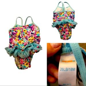 Toddler girl bathsuit